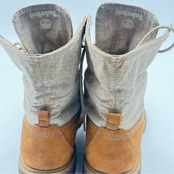 COPY - Timberland earthkeepers wheat leather and tan canvas fold down woman’s b… - Picture 6 of 12